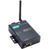 1 port RS232/422/485 wireless device server with 802.11a/b/g WLAN (includes US/Euro/Japan bands), antenna, 0 to 55°C operating temperature, includes power adapterMOXA